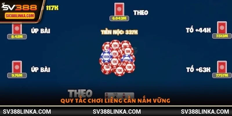 Quy tắc chơi Liêng cần nắm vững