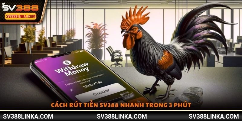 Cách rút tiền SV388 nhanh trong 3 phút